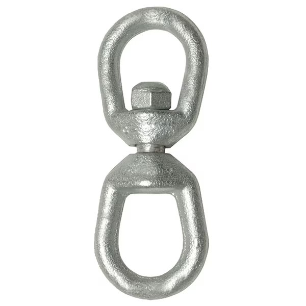 Eye & Eye Swivel-Hot Dip Galvanized-1/2, 3,600 lbs. Working Load, Seachoice, Mfr#: 43530